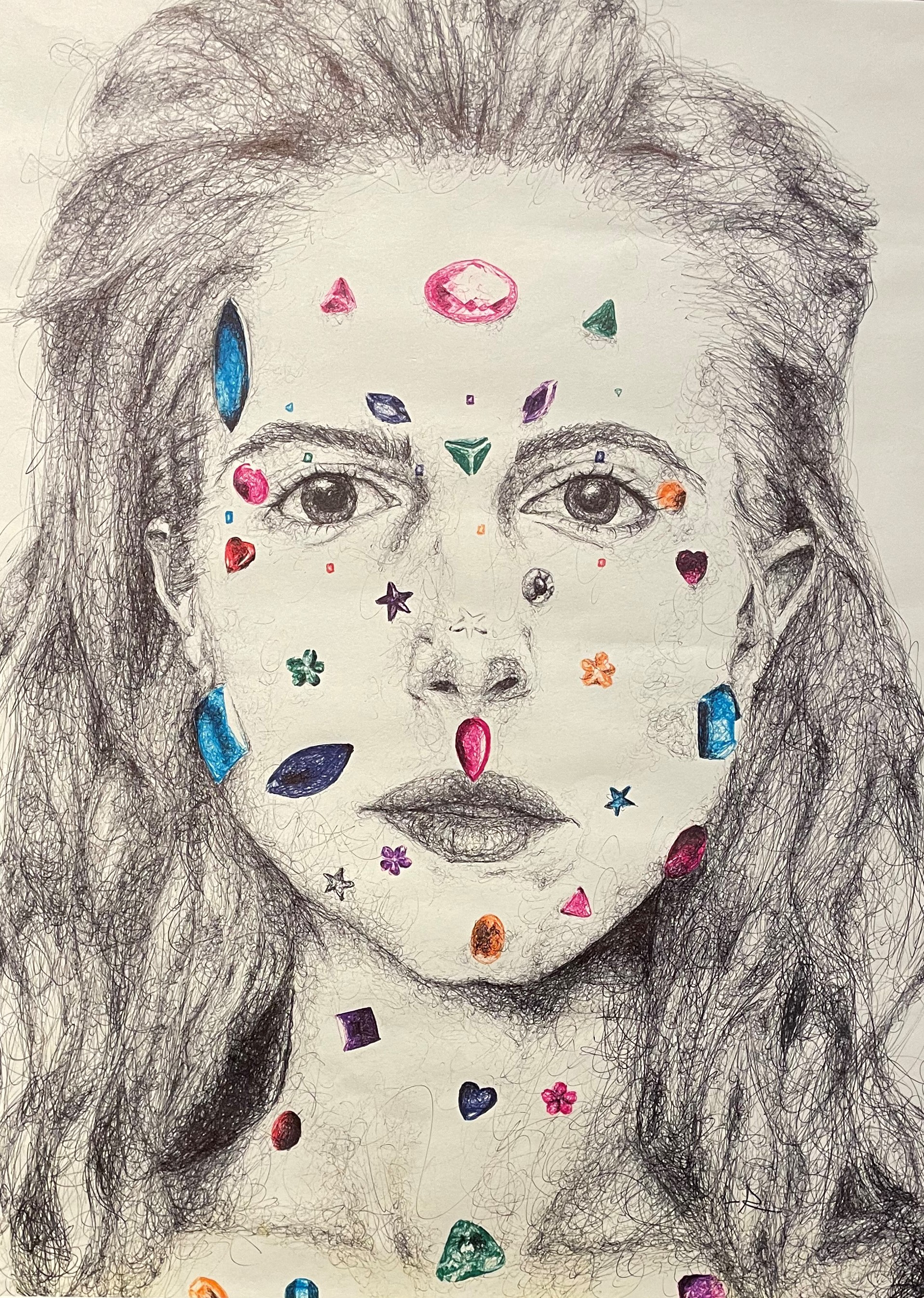Bedazzled, Ink by Rylan Crawford (Great Bend High School)