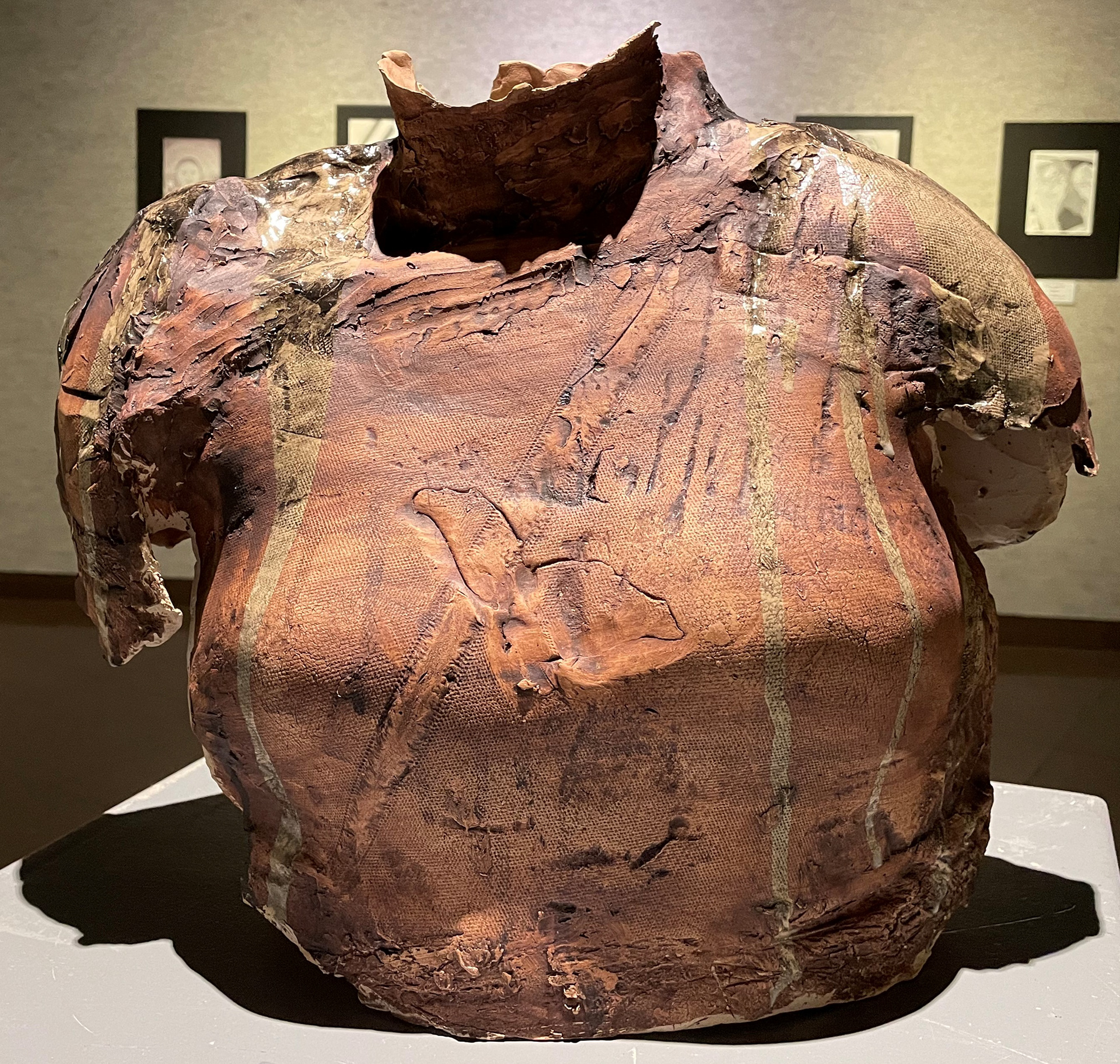 Torso, Ceramic by Hanna Smith (Hoisington High School)