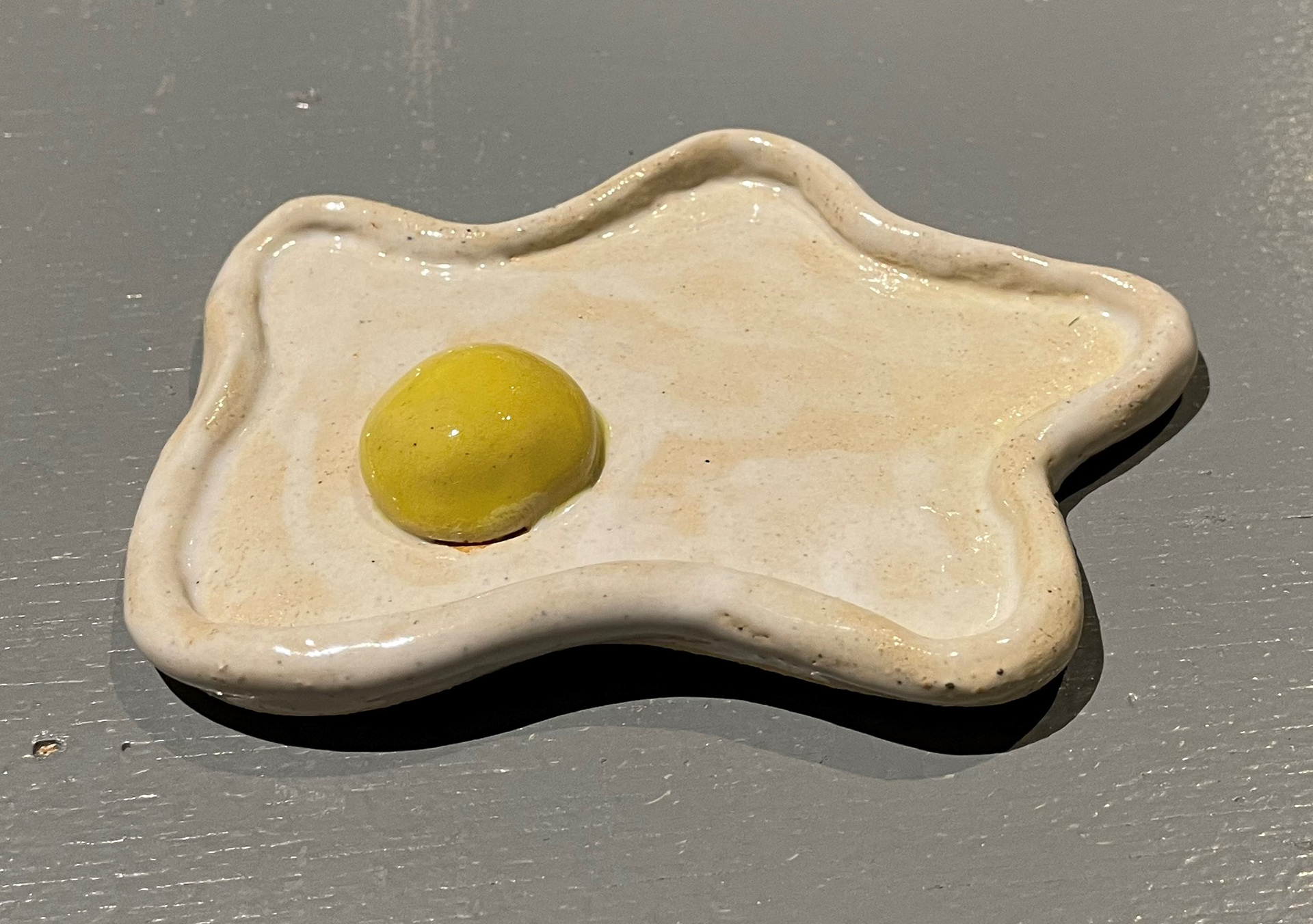 Egg Tray, Ceramic by Bailey George (Hoisington High School)