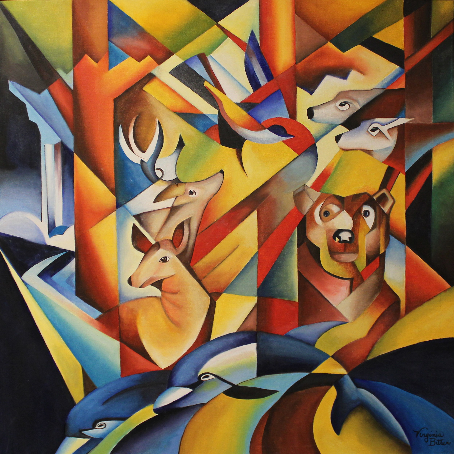 Study in Color by Virgina Bitter