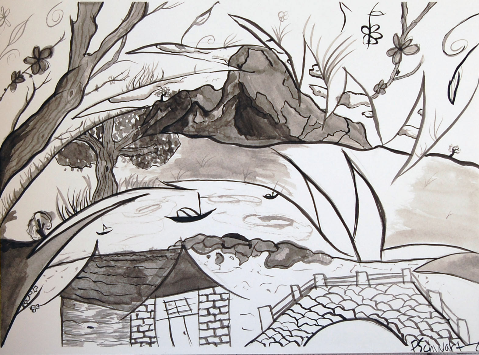 Landscape by Paige Schwartz
