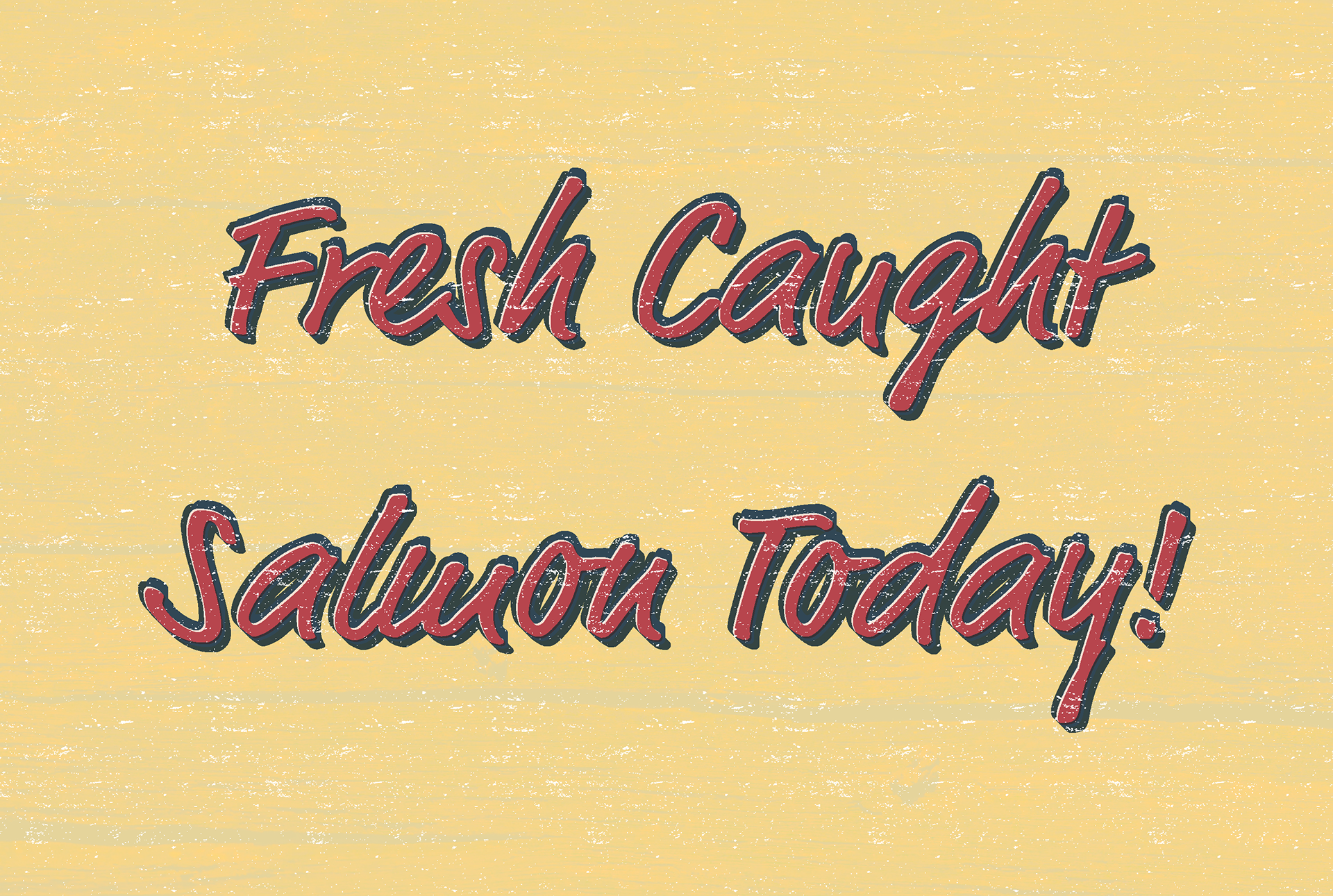 Fresh caught salmon today!