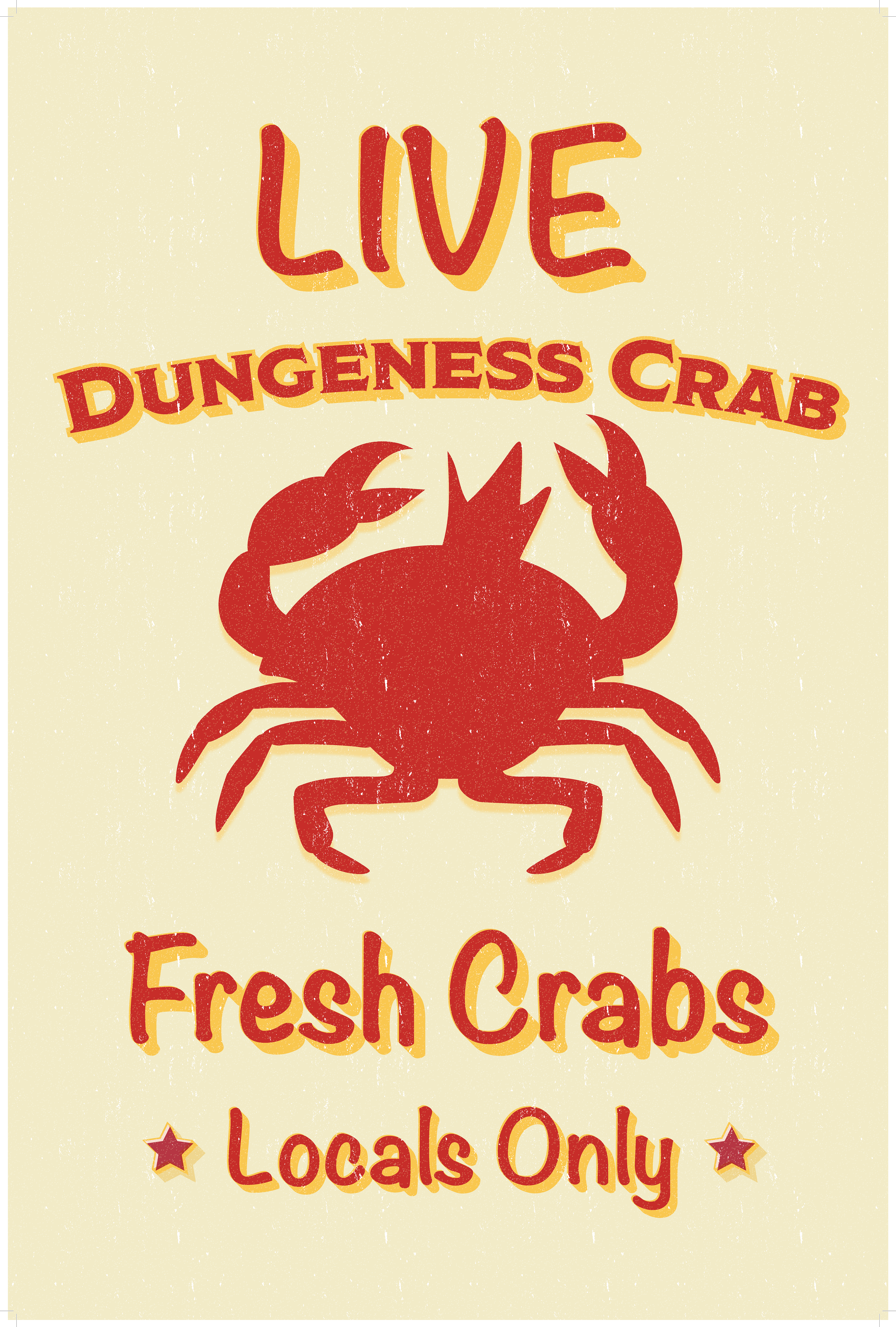 Live crabs