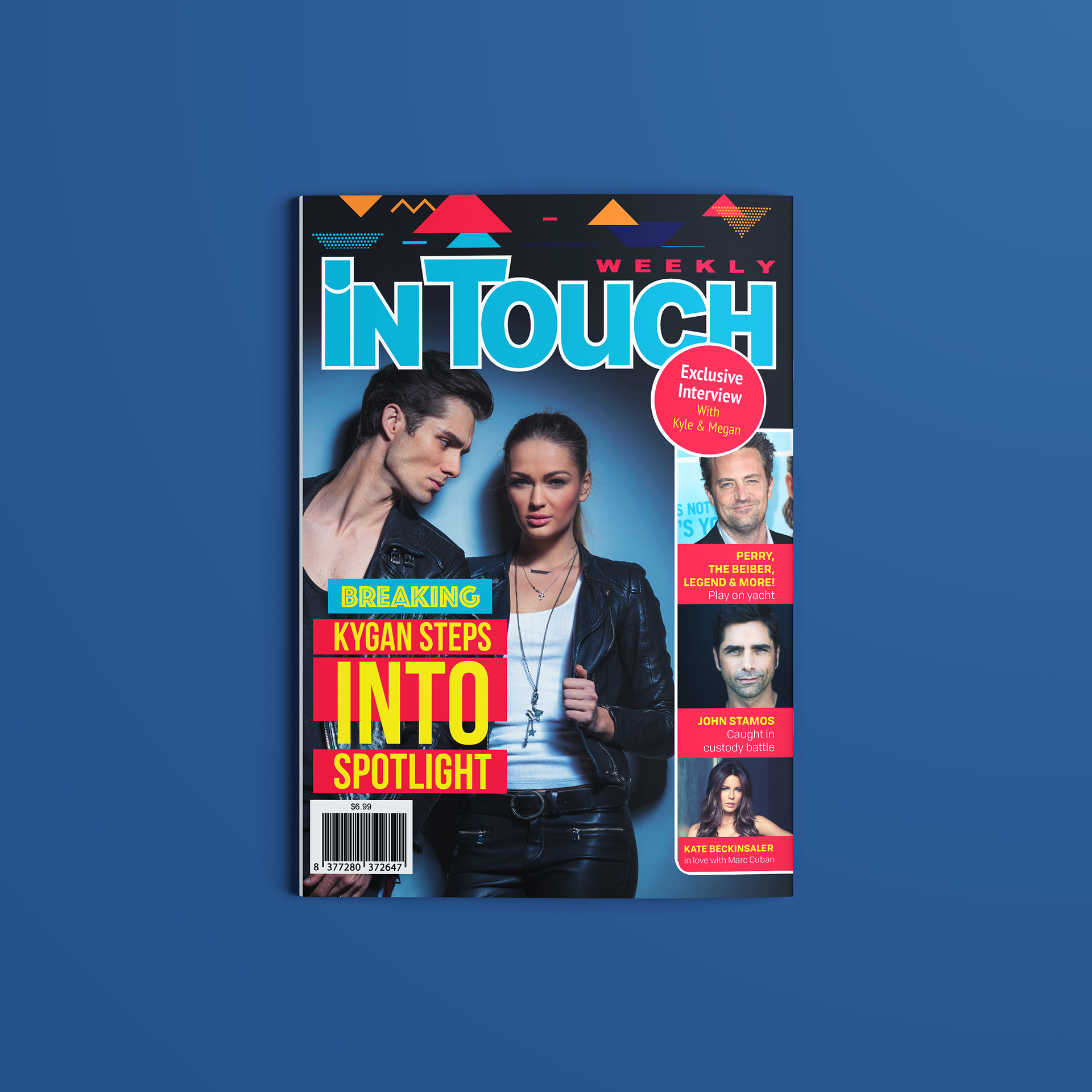 Celeb gossip tabloid.