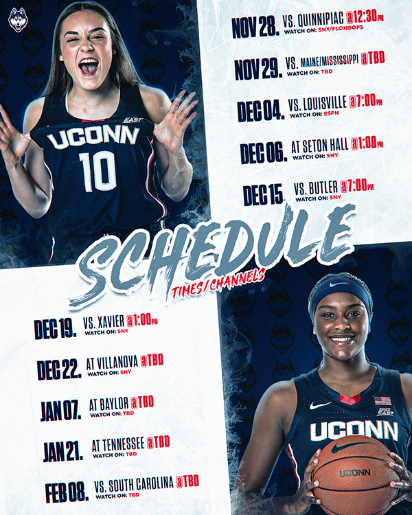NDPgraphics - UConn Women's Basketball 2020-21 Season
