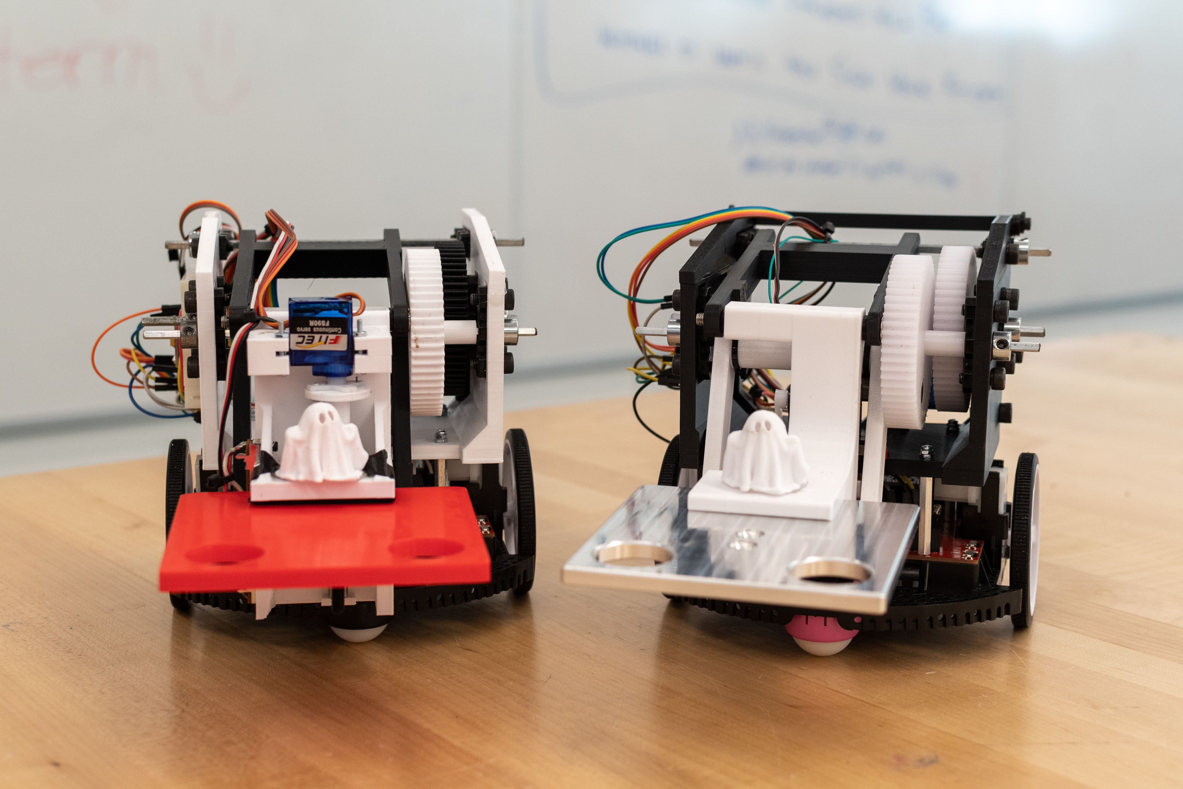 Both Robots with Plates