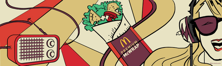 Interactive Mural - McDonald's