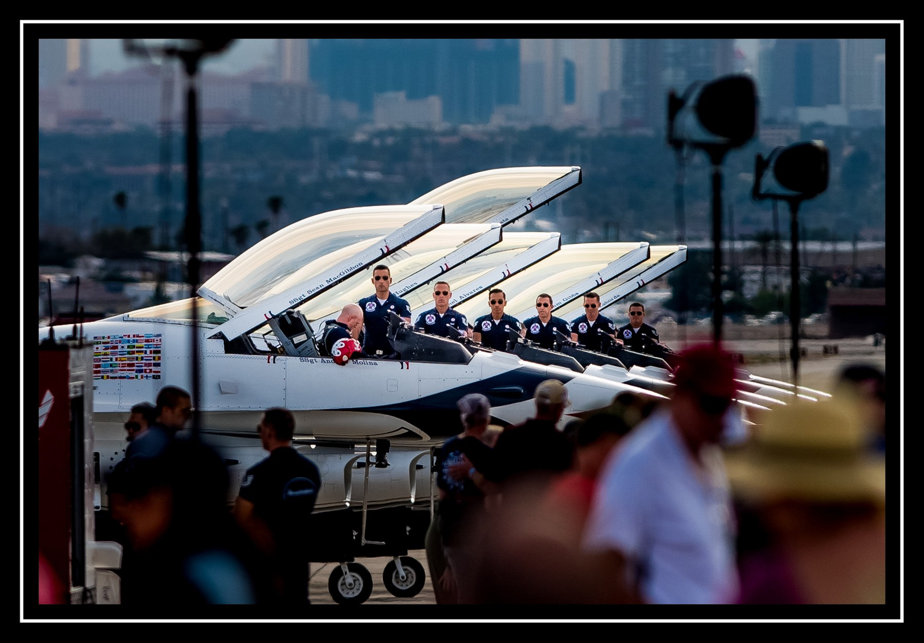 Nellis AFB Las Vegas, NV  USAF THUNDERBIRDS