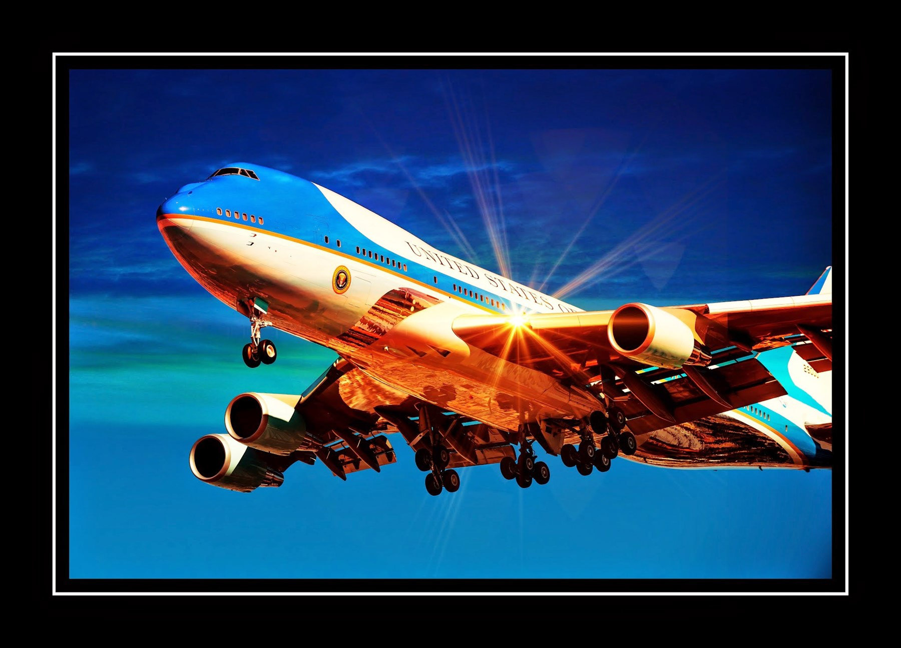 Air Force One Landing Las Vegas