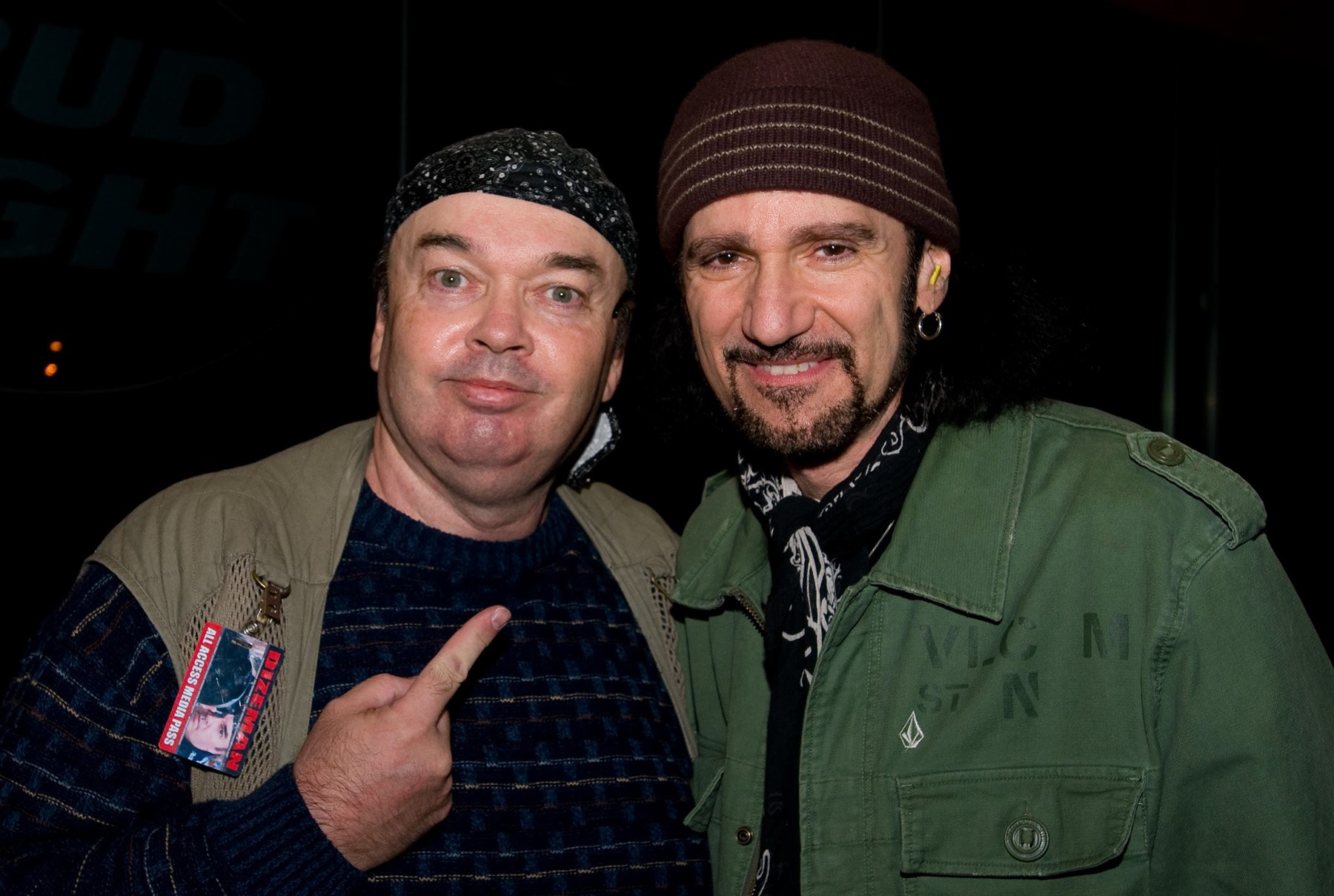 (L) Jon Dize   (R) Bruce Kulick Lead Guitar KISS