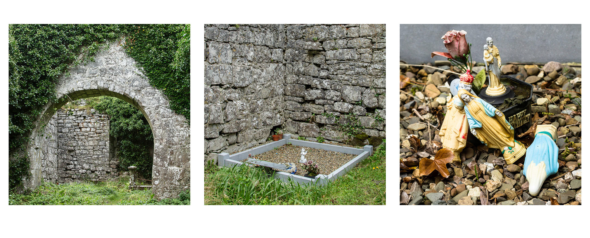Child's grave, Noughaval, Ireland
