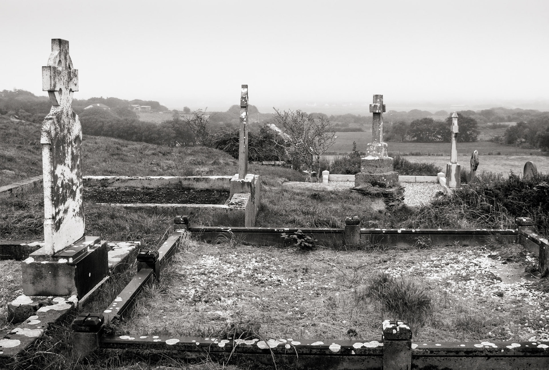 Graves, Kilgeever Abbey, County Mayo, Ireland