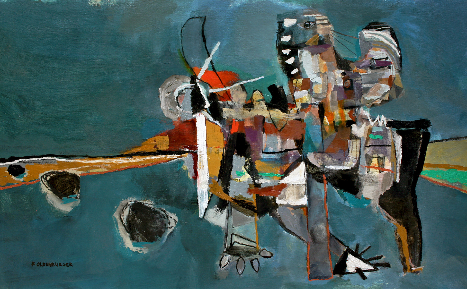 "En Route to Magnificence" (2020) sold