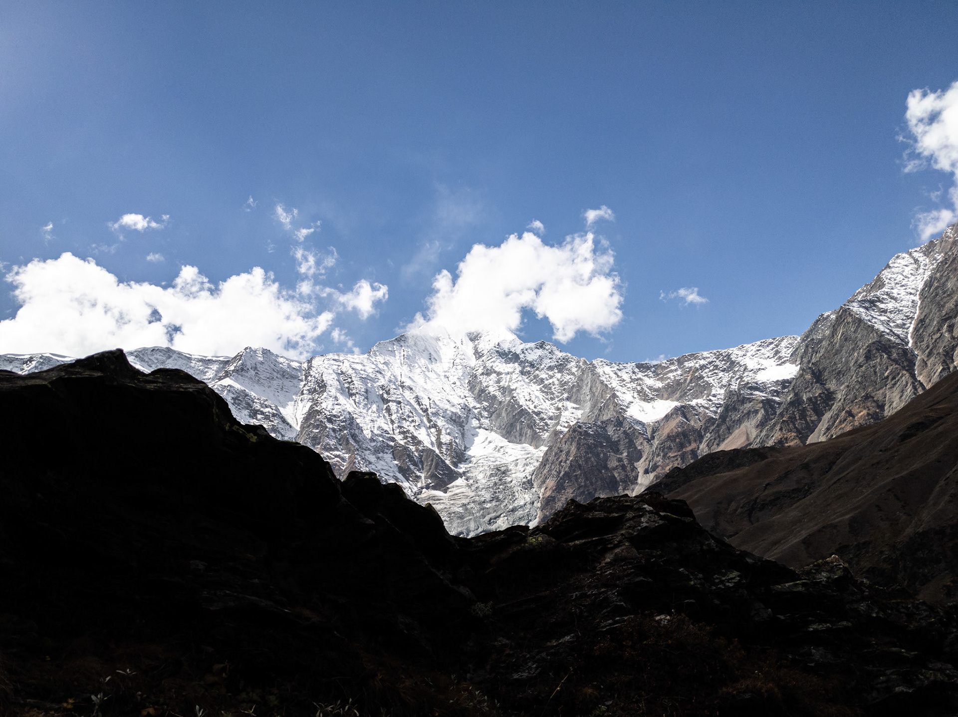 Hanuman Tibba Peak from Lady Leg