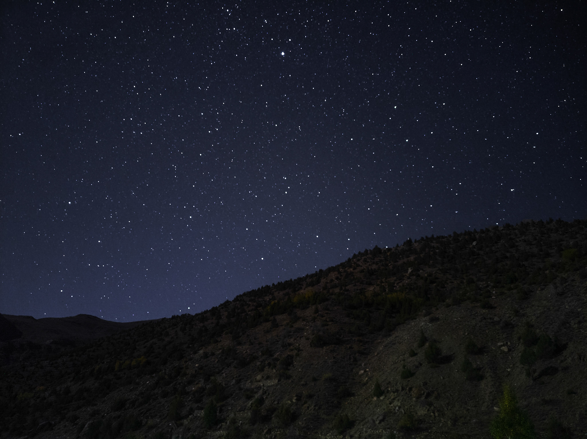 Starry night at Jispa