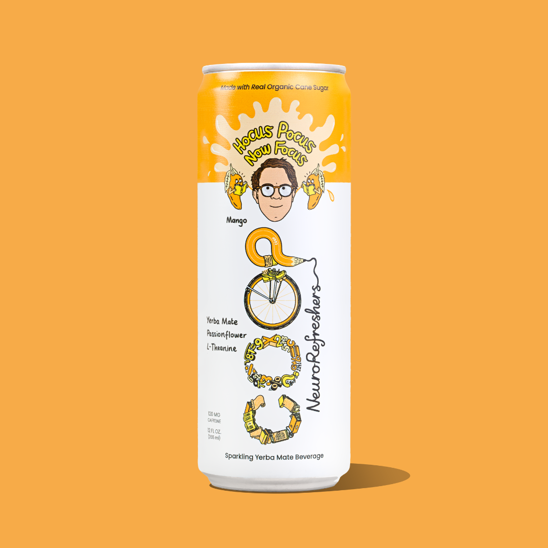 Mango Sparkling Yerba Mate