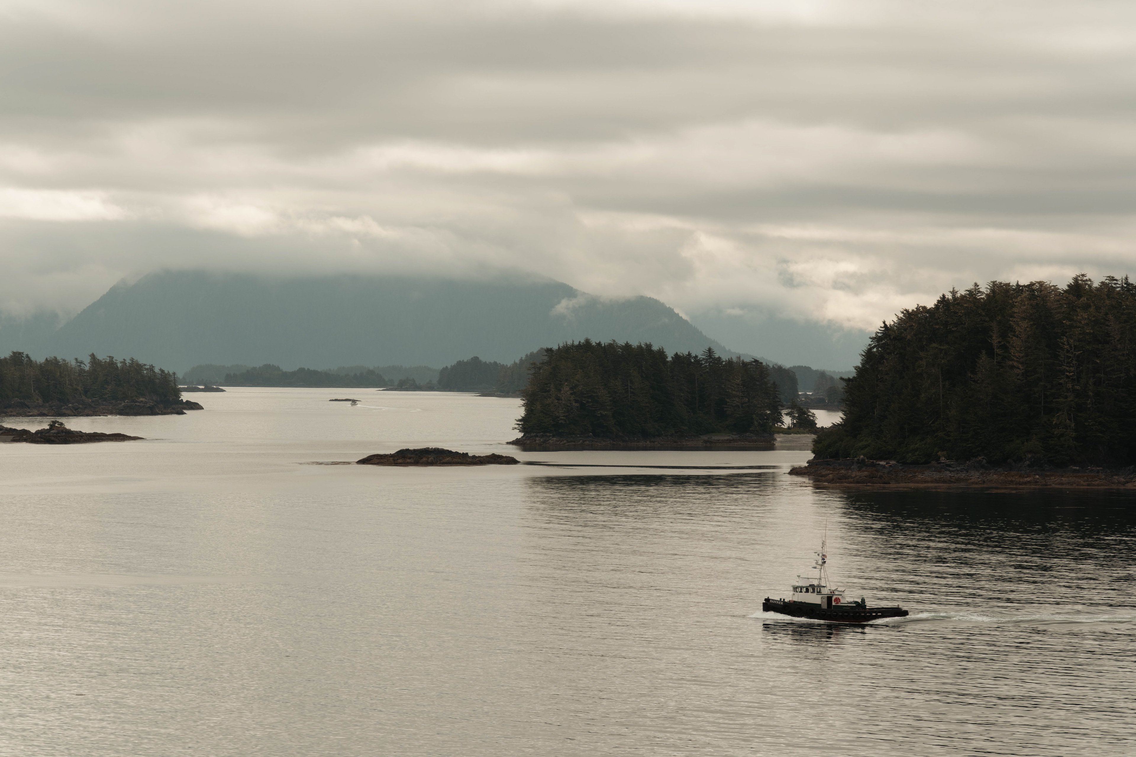A pilot boat in Alaska