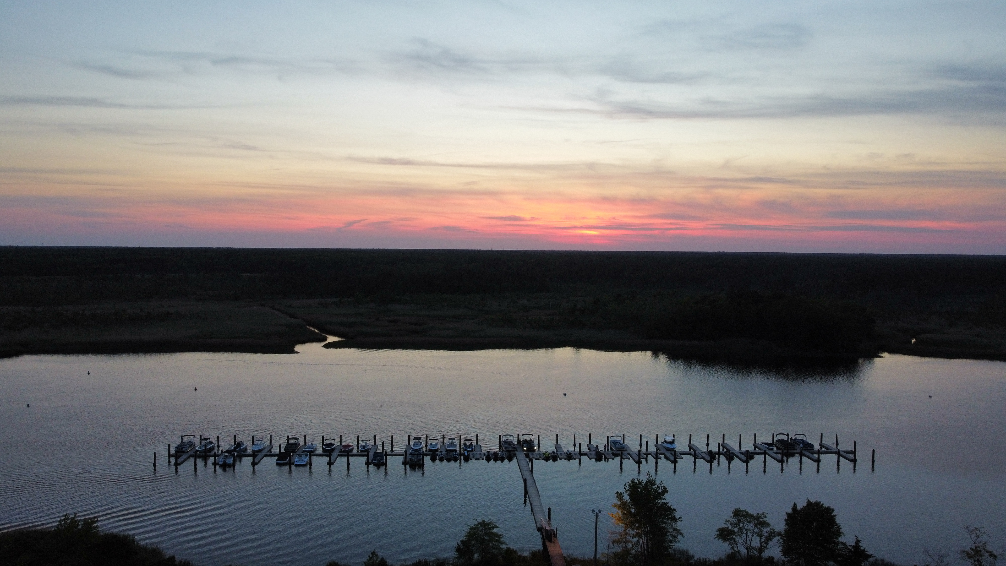New Jersey Little Egg River Sunset