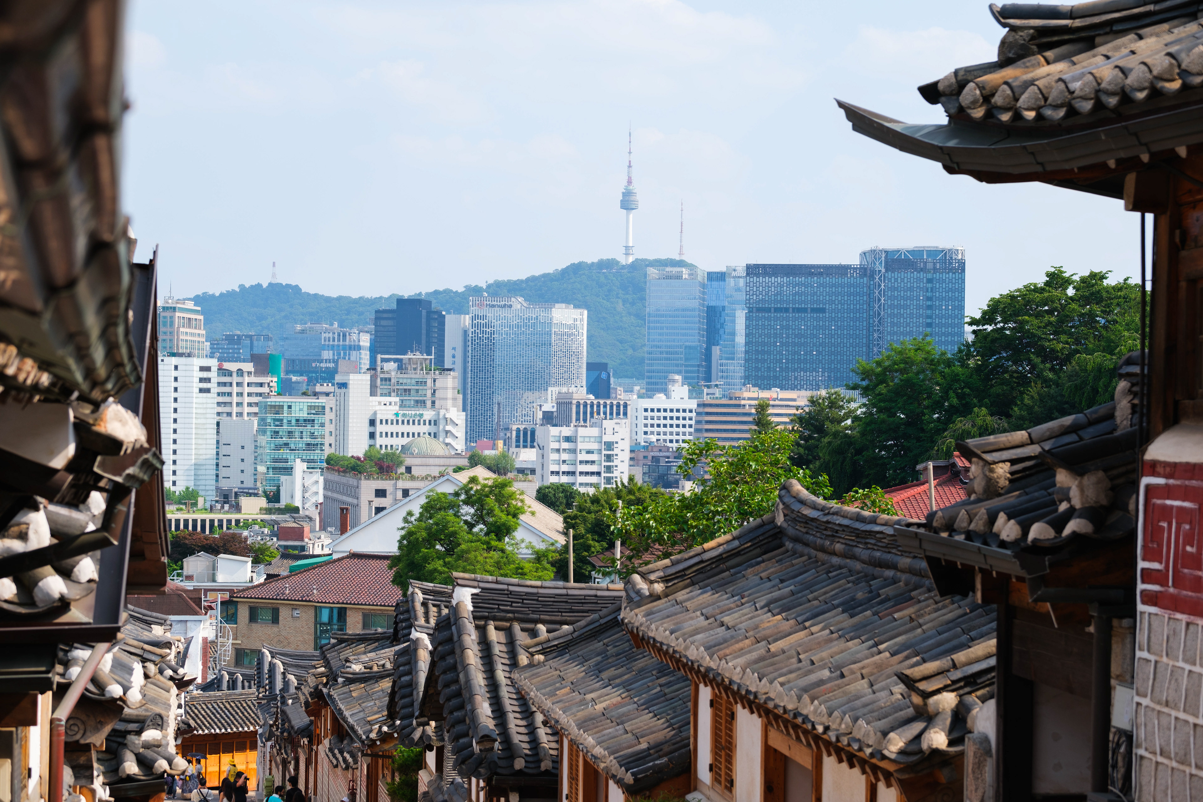 New and Old Seoul, South Korea