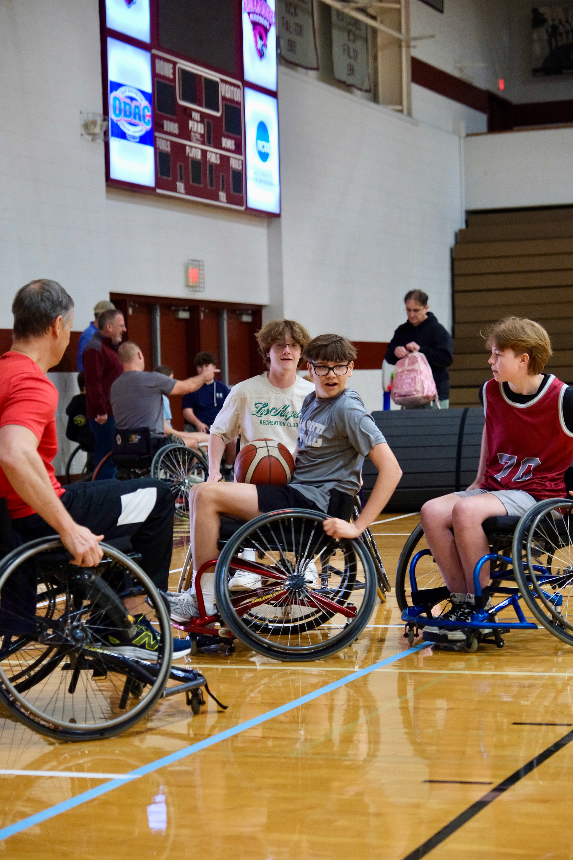 Wheelchair Basketball tournament at Roanoke College