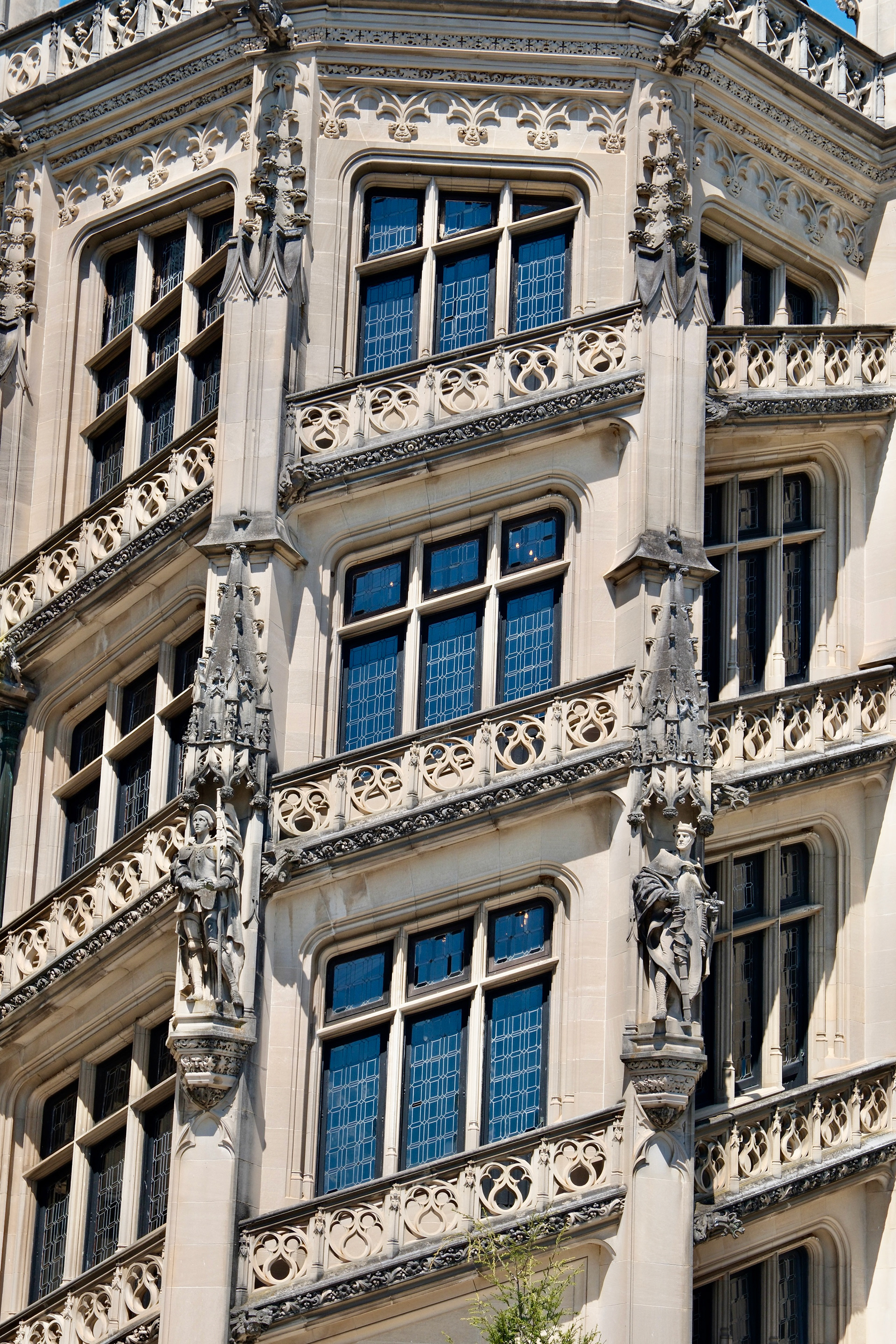 Outside view of the Biltmore Staircase