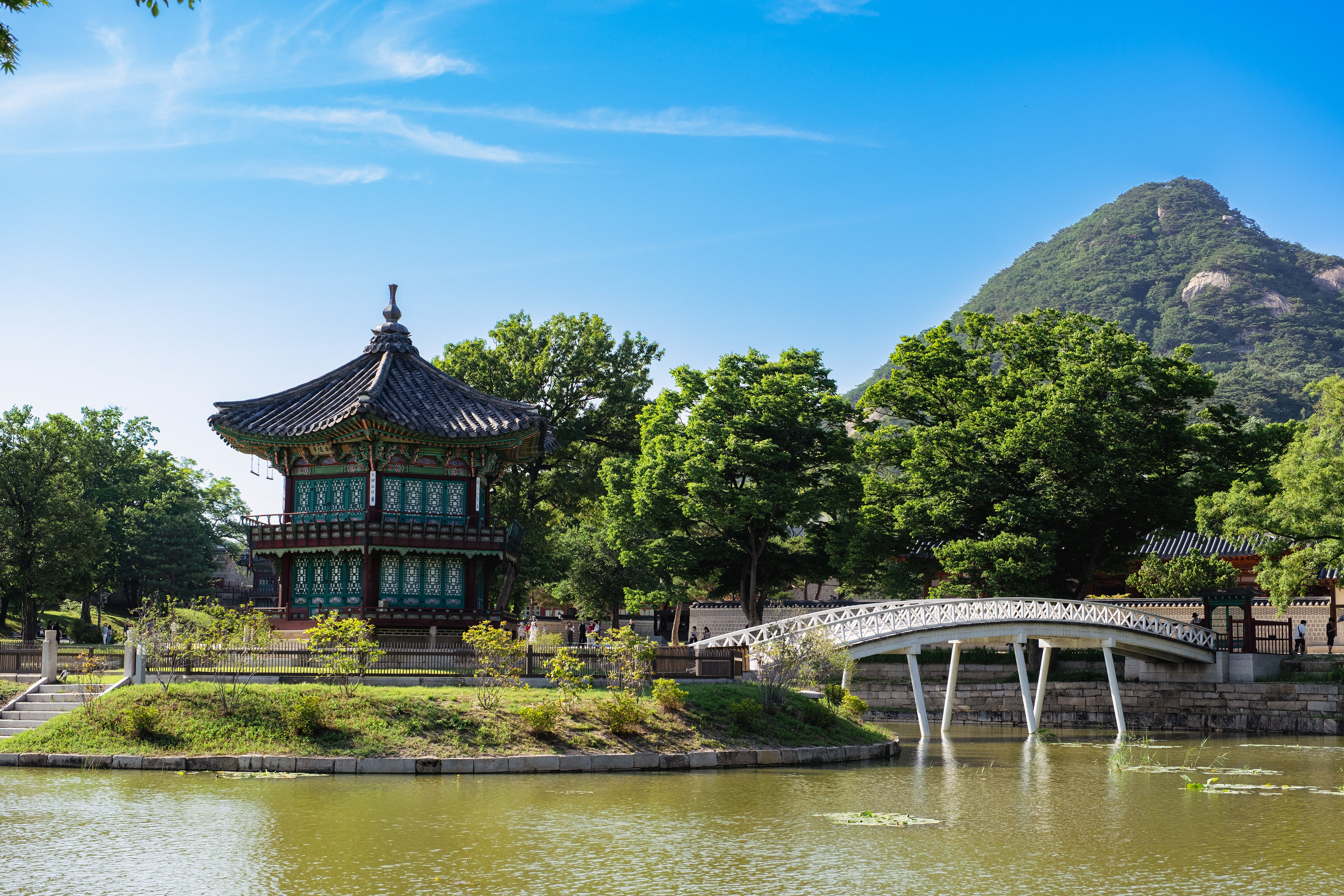 Palace Gardens in Seoul, South Korea