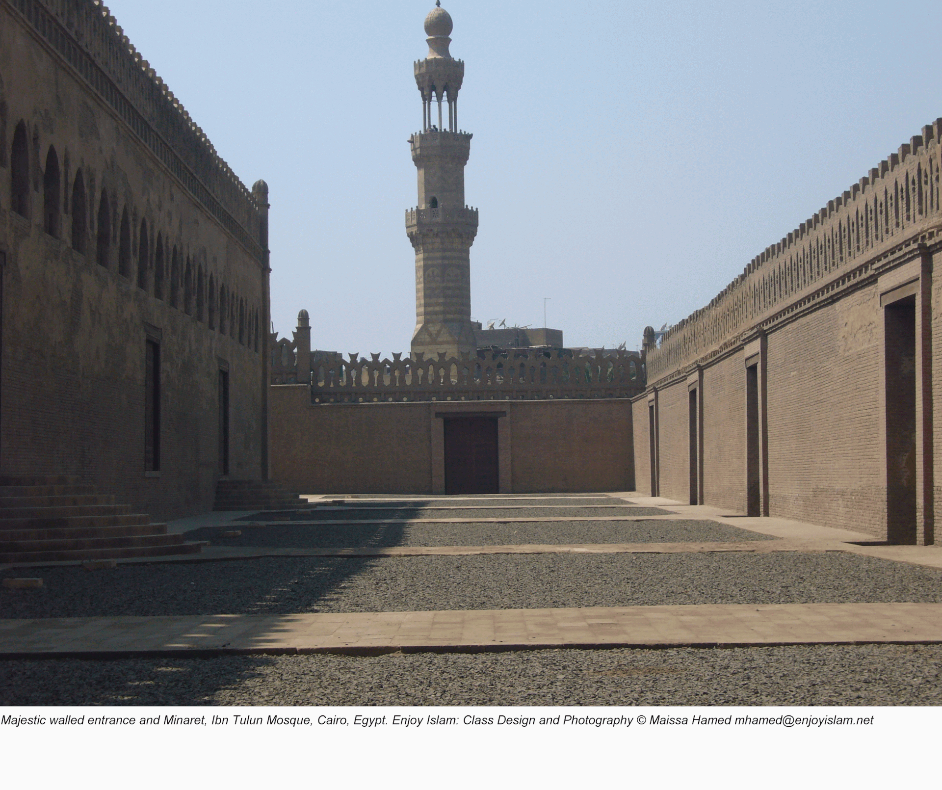 Mosque of Ibn Tulun, Cairo, Egypt. Photo: Maissa Hamed ©