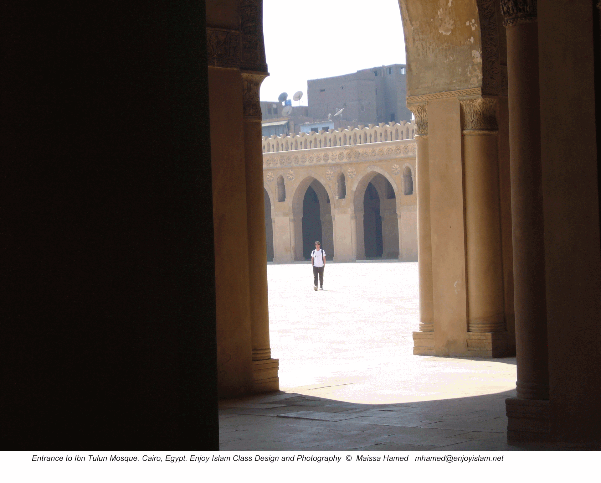 Mosque of Ibn Tulun, Cairo, Egypt. Photo: Maissa Hamed ©