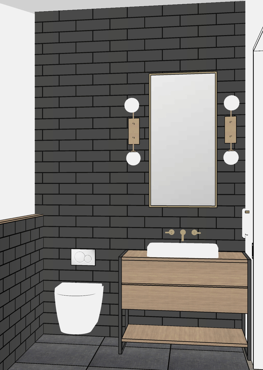 Conceptual Powder Room