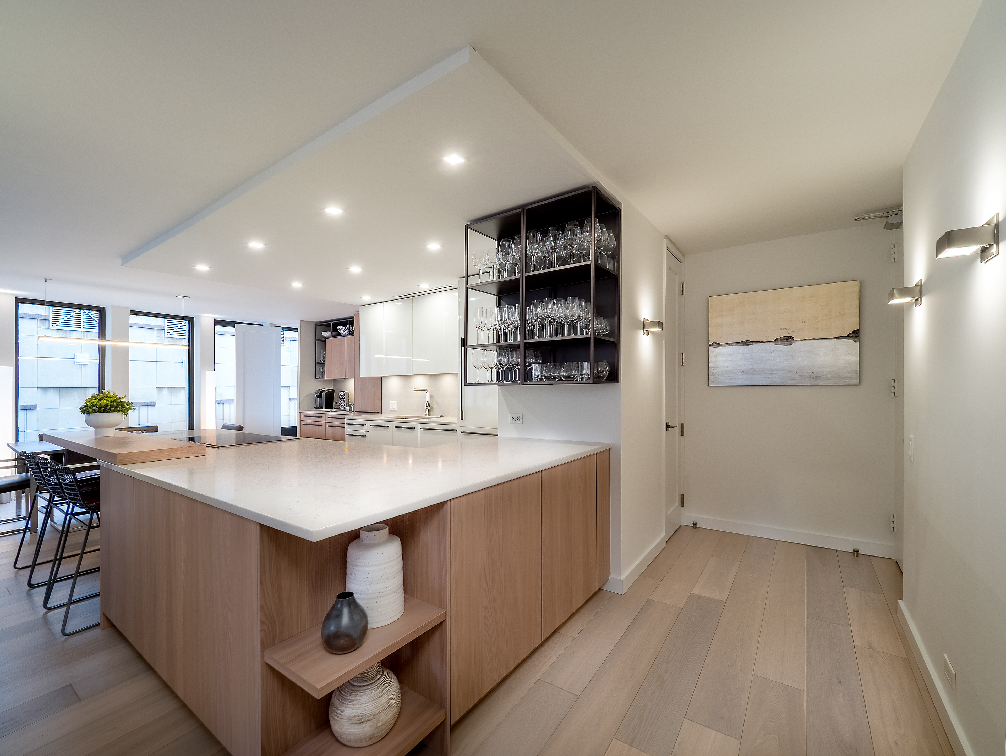 Entry and Kitchen