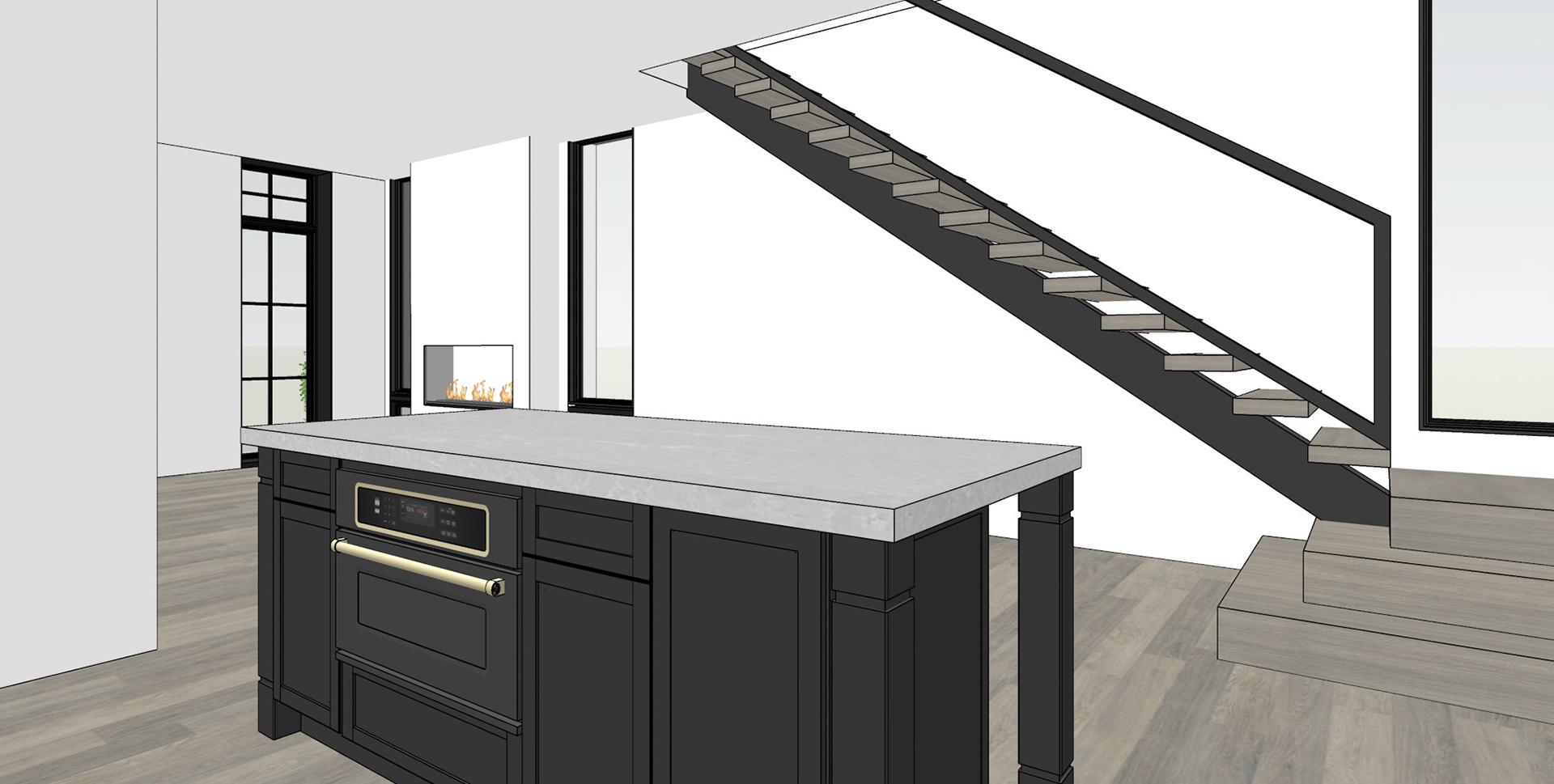 Inside Kitchen