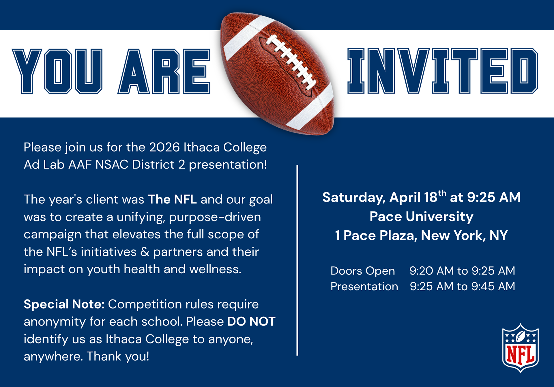 NSAC Competition Invitation