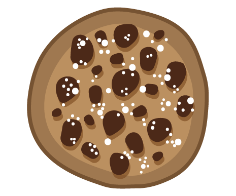 Coffee Cake Cookie Drawing