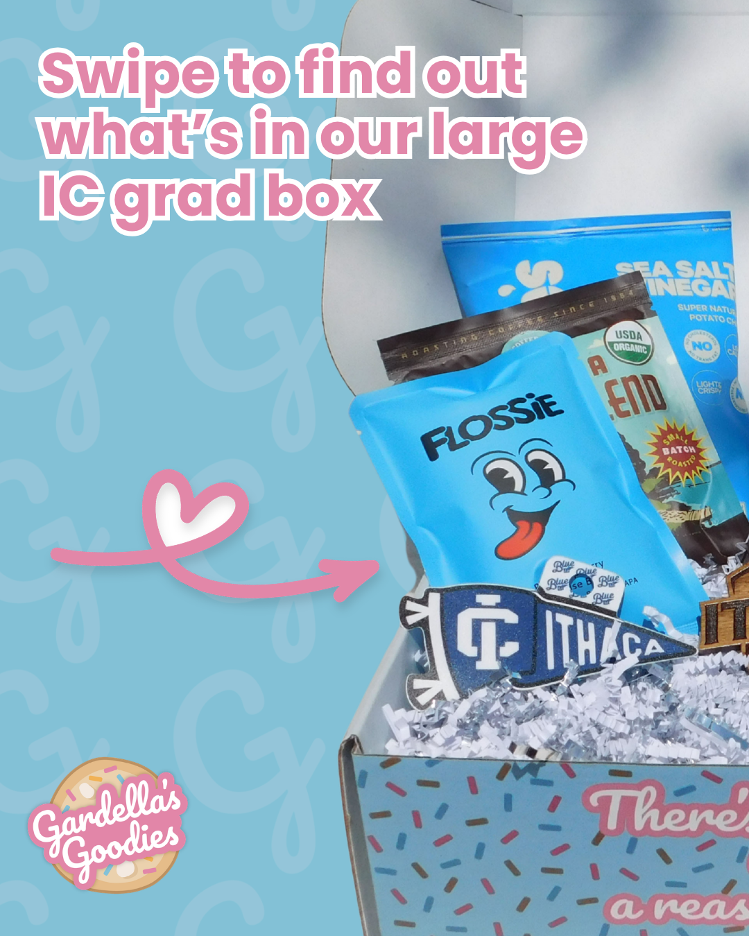 Grad Box Instagram Post (Slide 1)