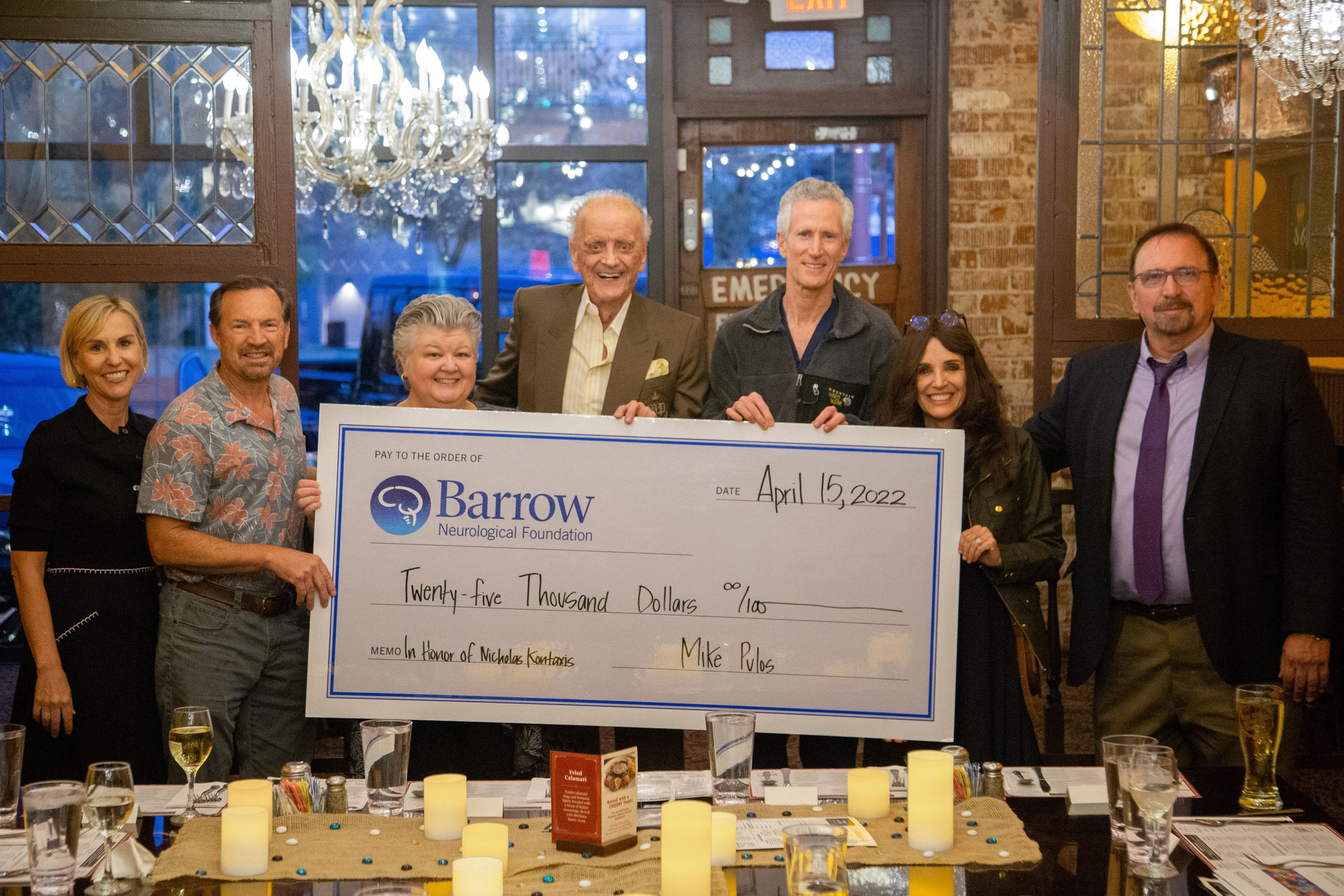 Barrow Neurological Institute Donation