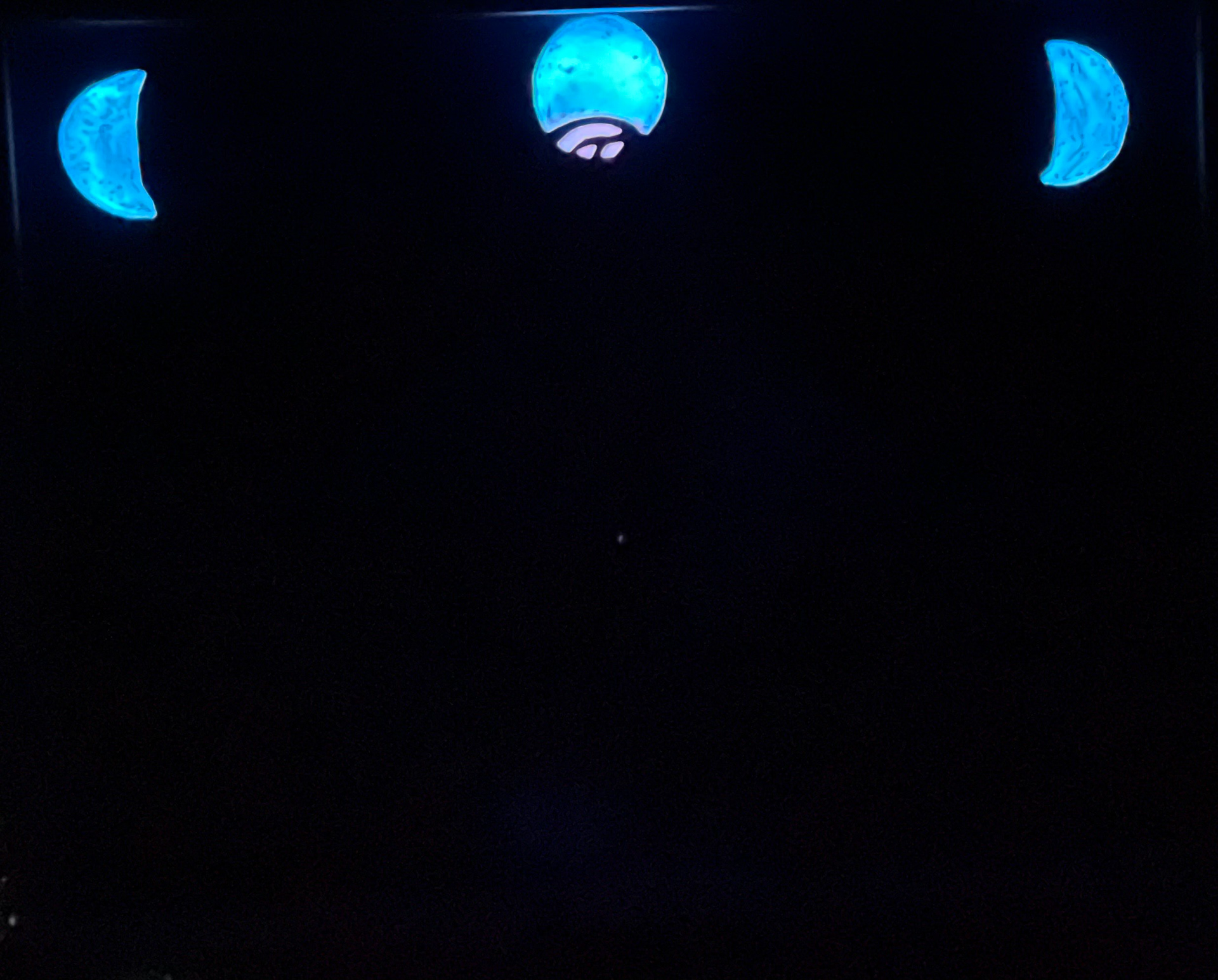 Higher Self Portrait - Glow-in-the-dark View