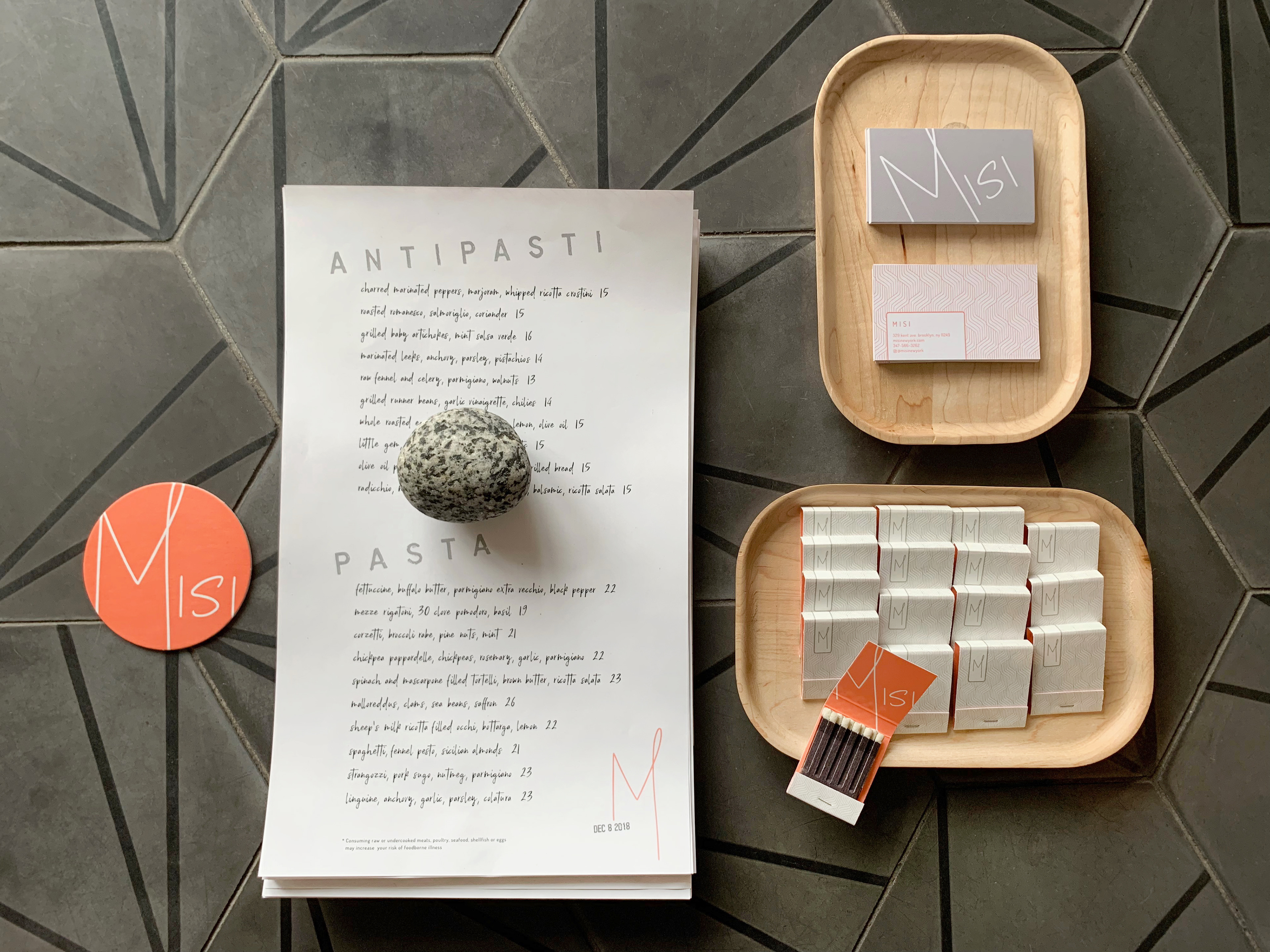 misi branding, misi logo, misi restaurant branding