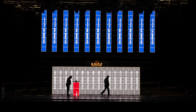 synchro des panneaux led.. quelque part au petit matin