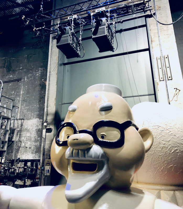 Casse noisette, en coulisse