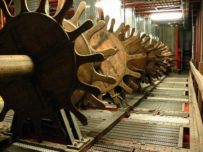 Bien avant les treuils les moteurs et autres ordinateurs.