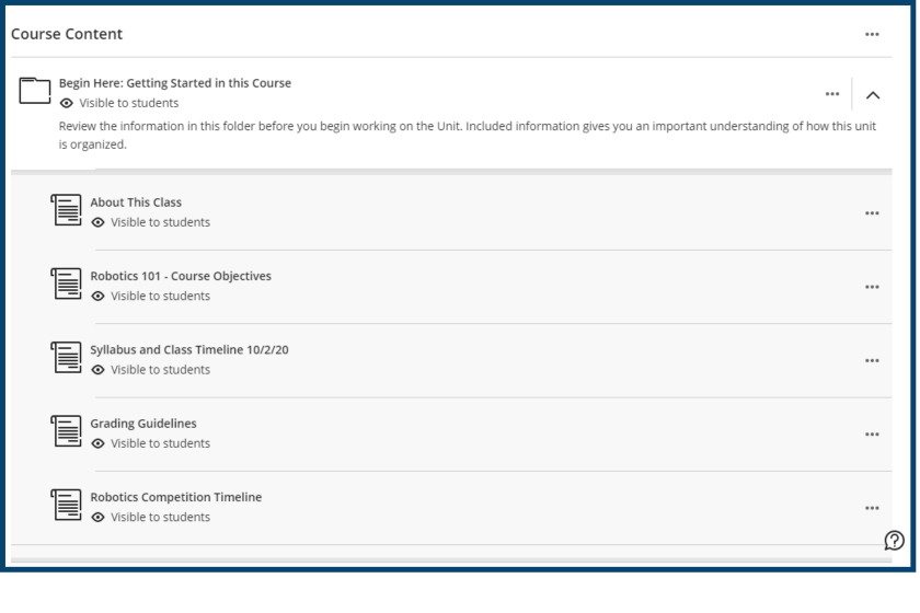 Table of Contents