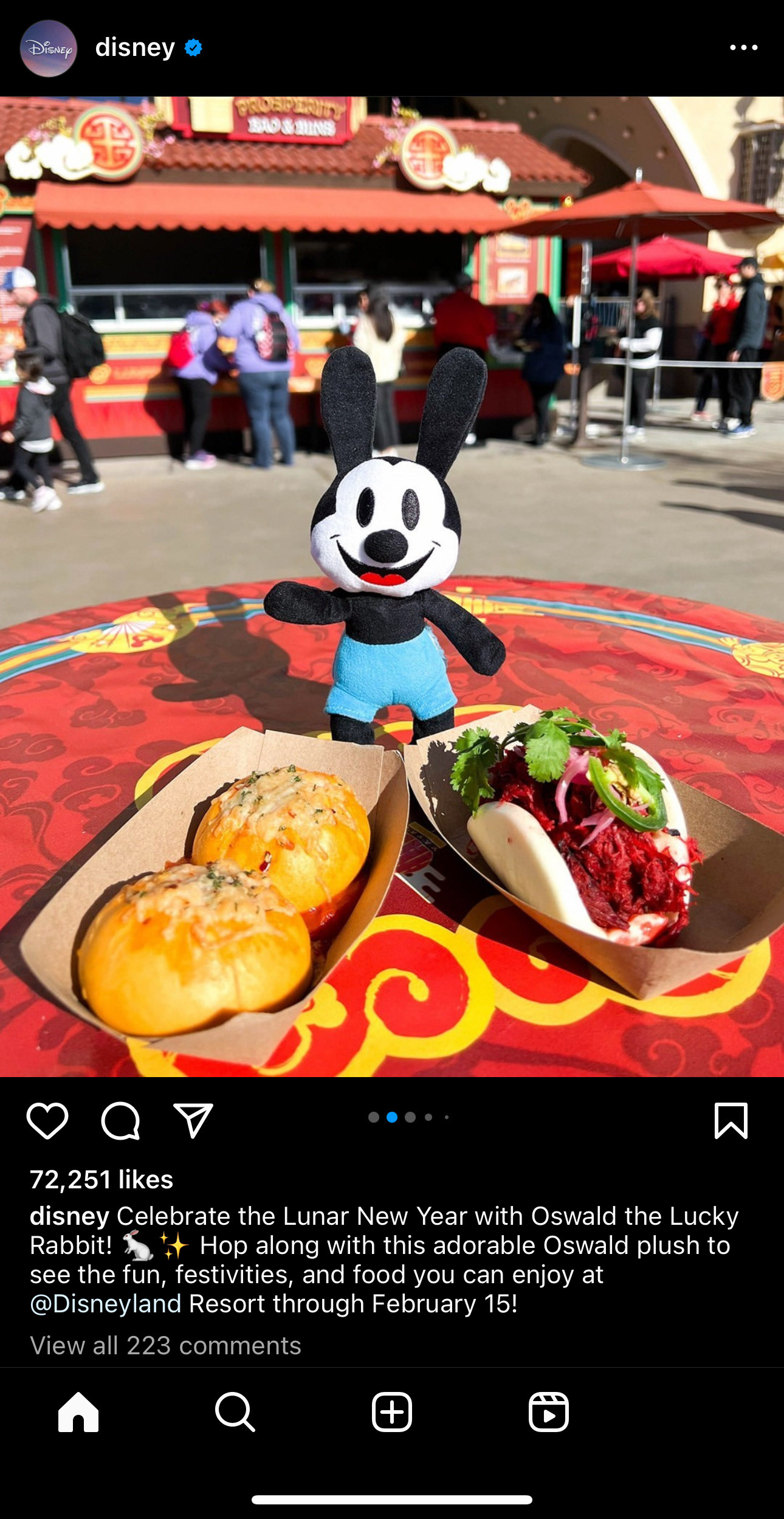 Lunar New Year at Disneyland Resort
