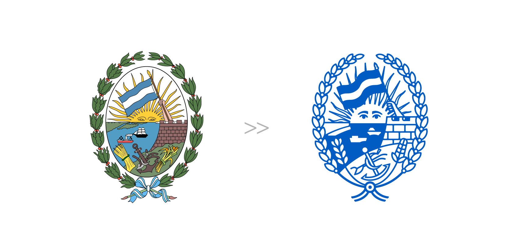 Rosario Marca Ciudad, Comunicación visual Rosario, branding Rosario, consultoría de marca Rosario, diseño de marca Rosario, Diseño gráfico en Rosario, Escudo de Rosario