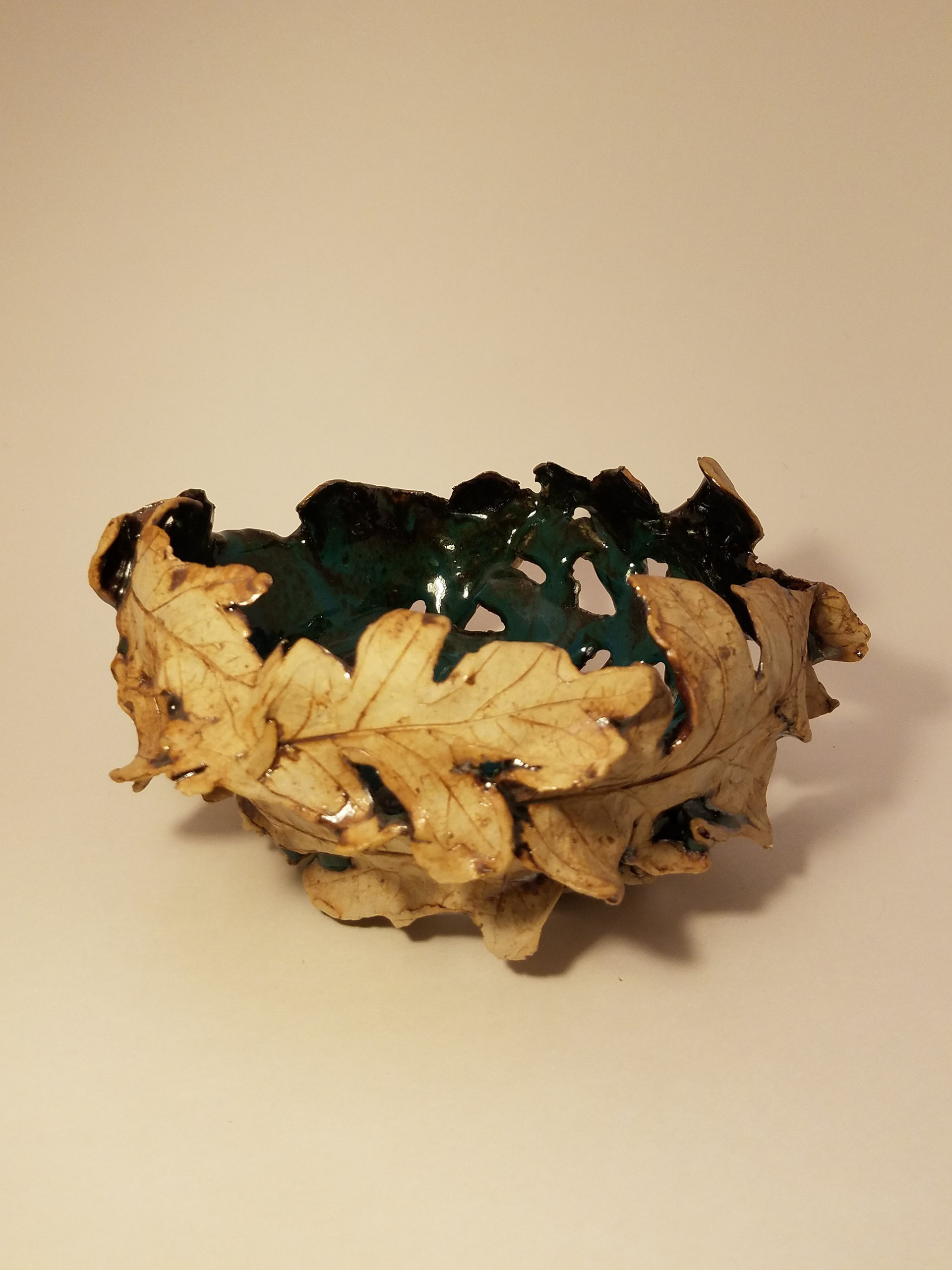 Christie DeVaul - Oak Leaf Bowl