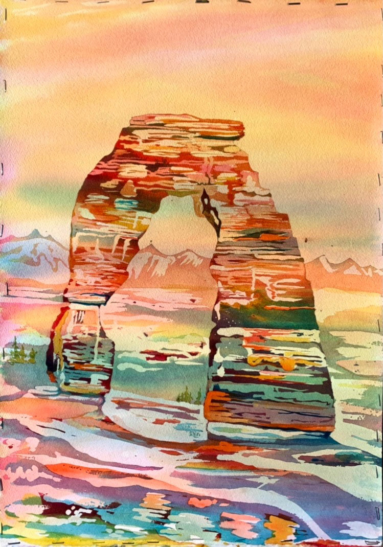 Hannah Benson - Arches in Color