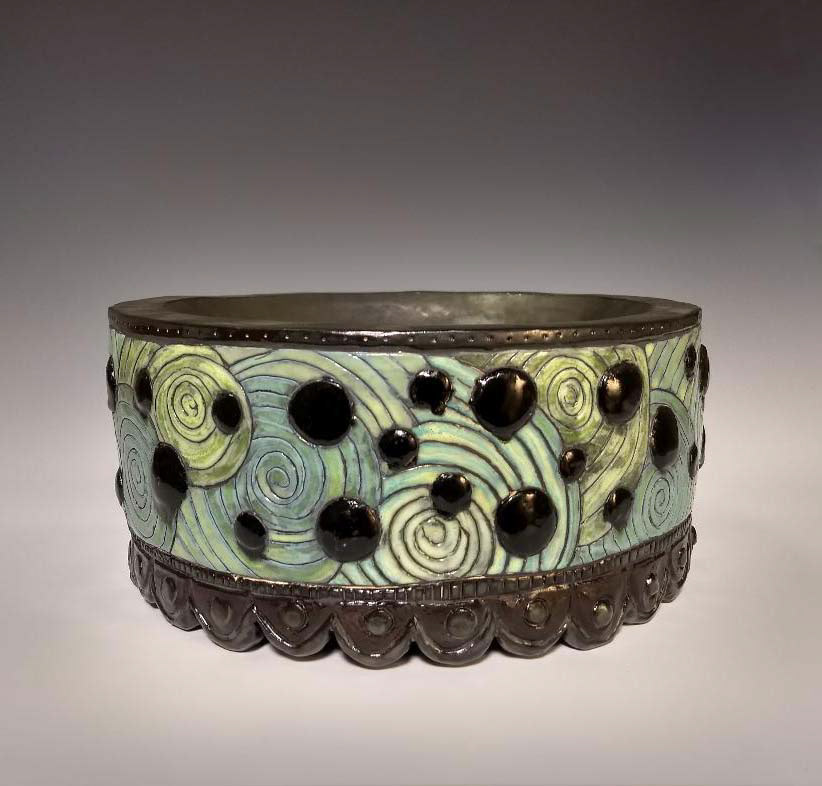 Mary Crabtree - Curled Fronds Bowl