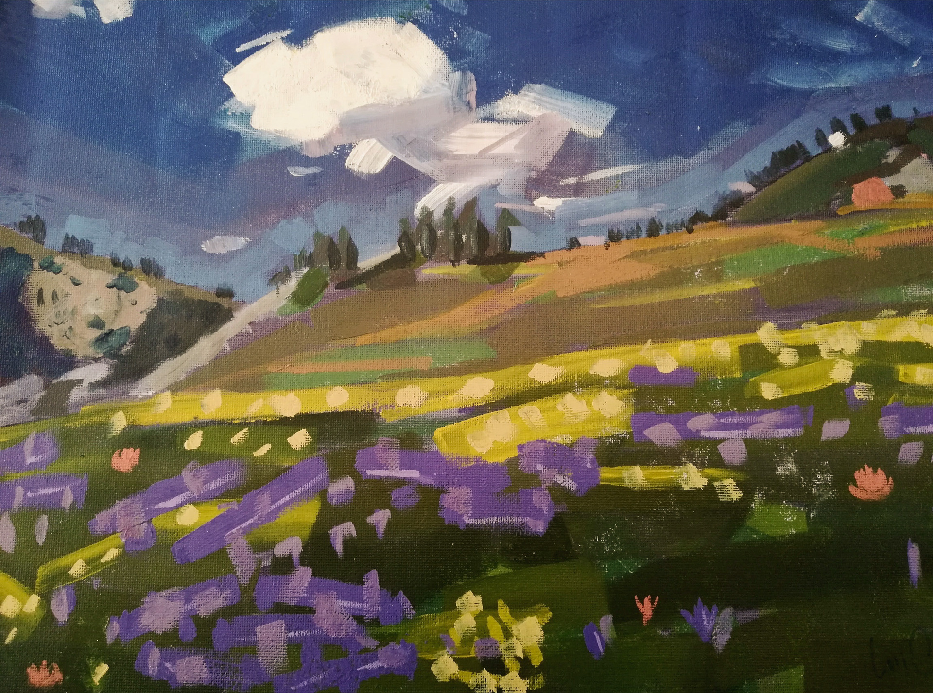 Lori Cook - Wildflowers in Fresh Air