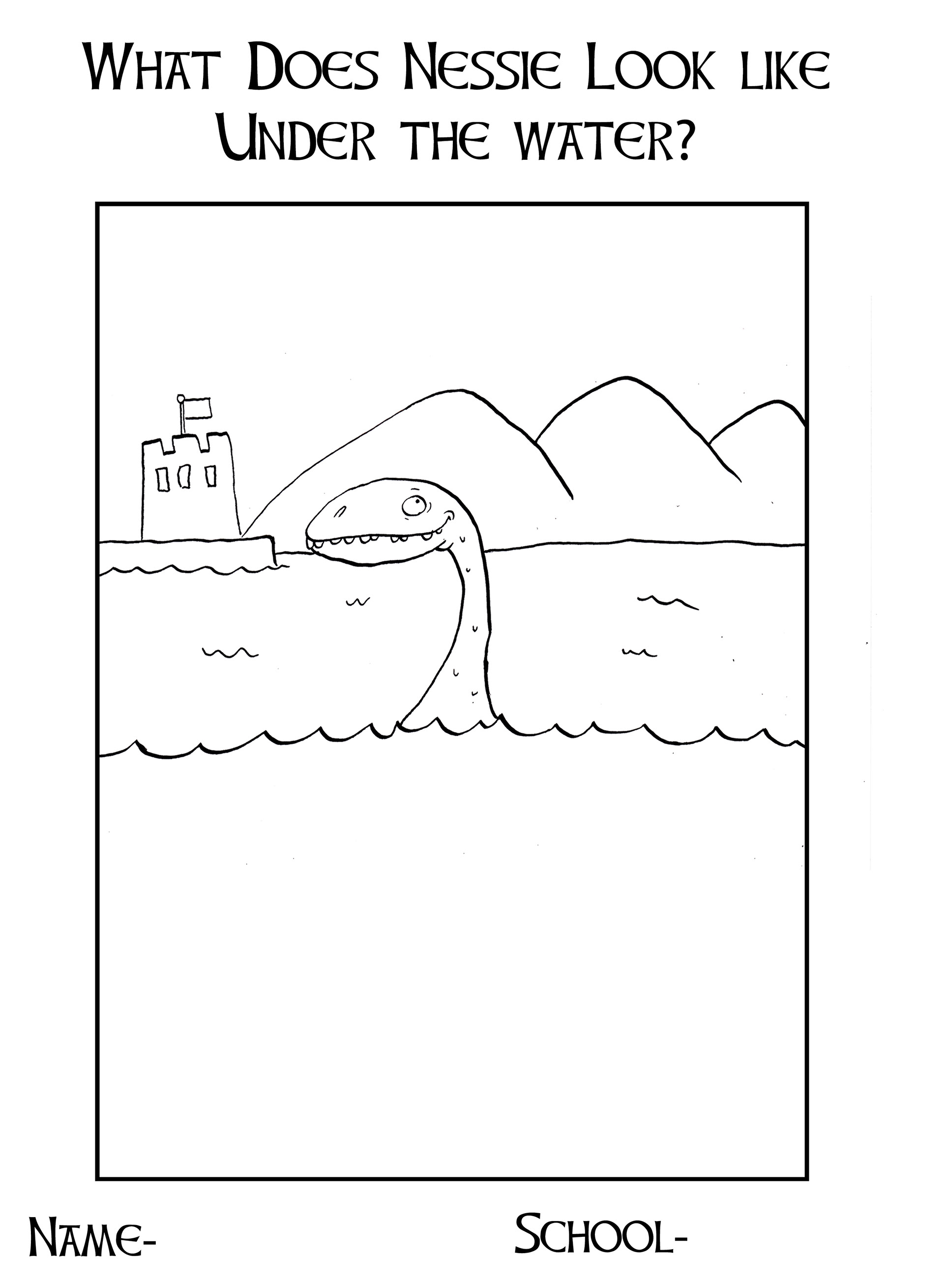 Work Sheet for Primary School workshops