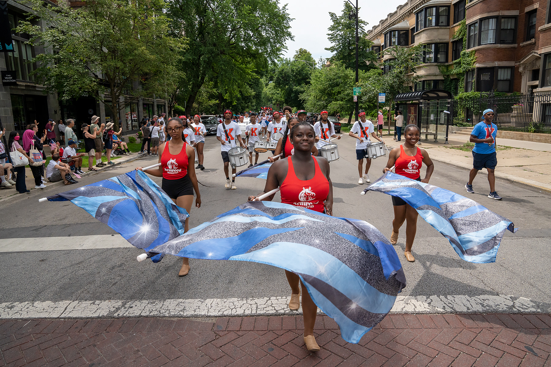 Kenwood Academy Marching Band ~ Hyde Park 4th of July Parade