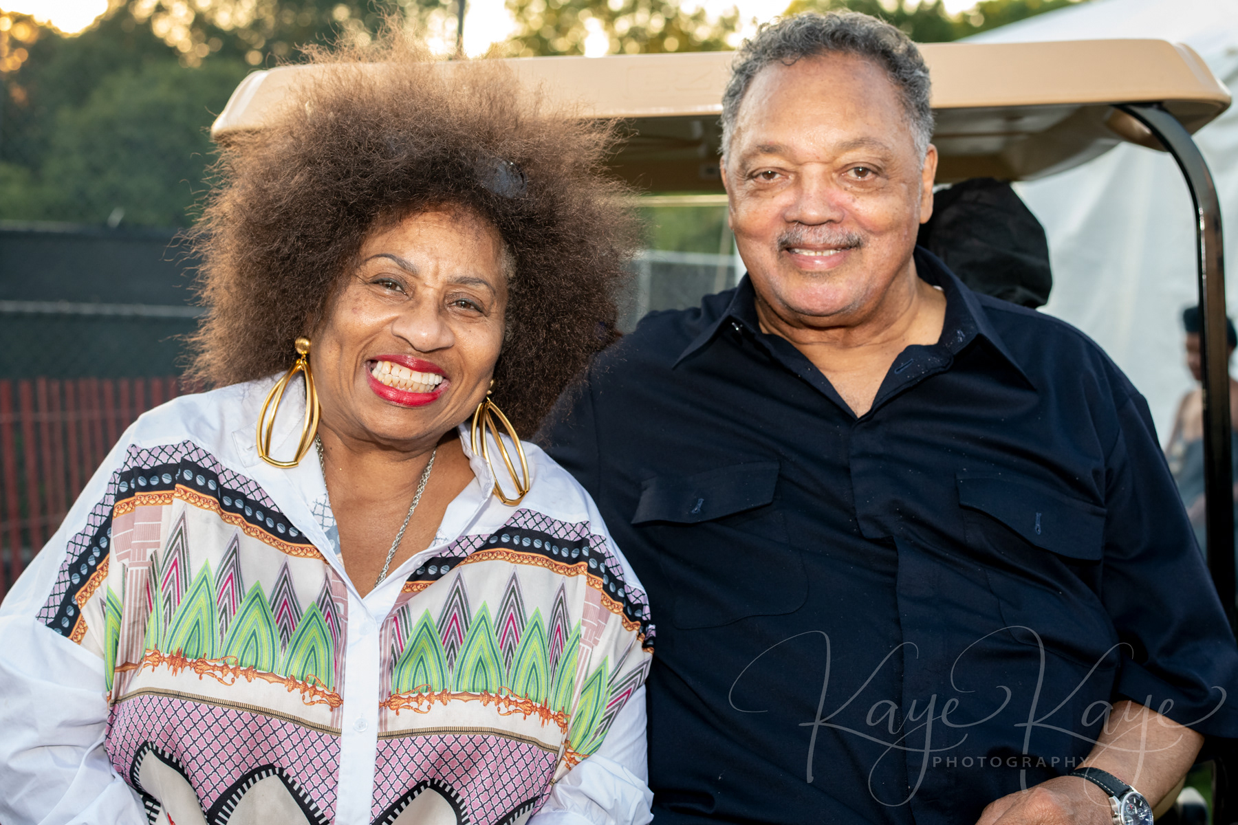 Jackie and Rev. Jesse Jackson